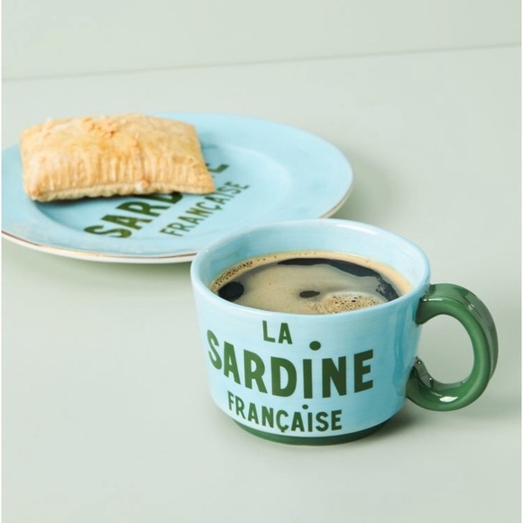 Clare V Other - Clare V SARDINE Maisonette mug and dessert plate